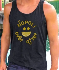 Men Nayked Apparel Tanks>Men'S Ridiculously Soft Lightweight Graphic Tank | Napoli Ever After