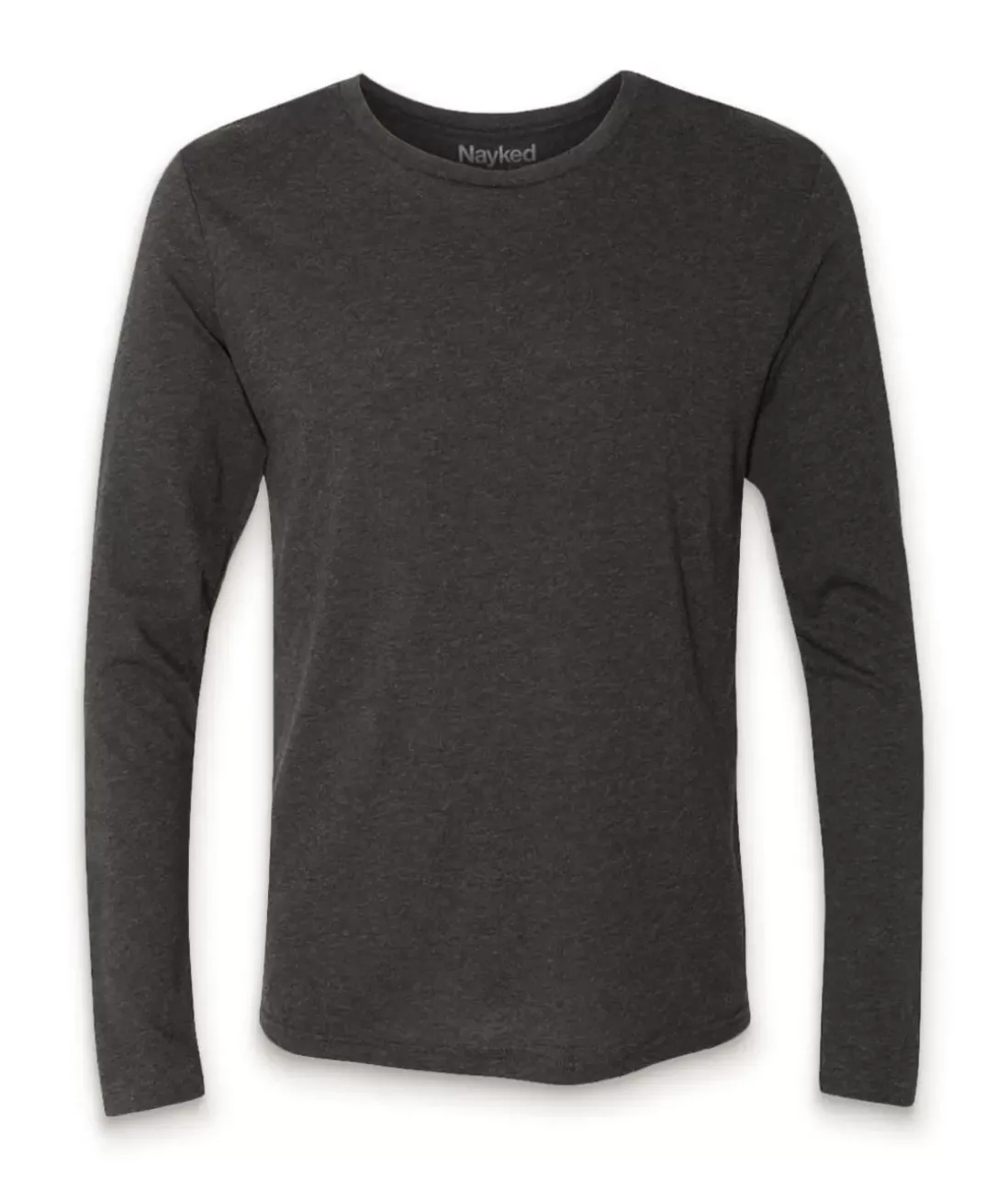 Men Nayked Apparel T-Shirts>Men'S Ridiculously Soft Lightweight Long Sleeve Crew Shirt