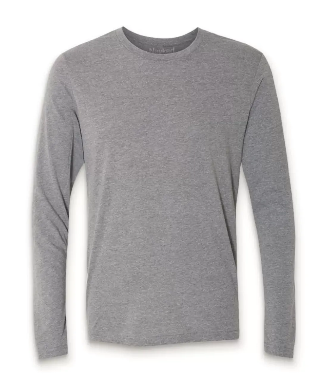 Men Nayked Apparel T-Shirts>Men'S Ridiculously Soft Lightweight Long Sleeve Crew Shirt