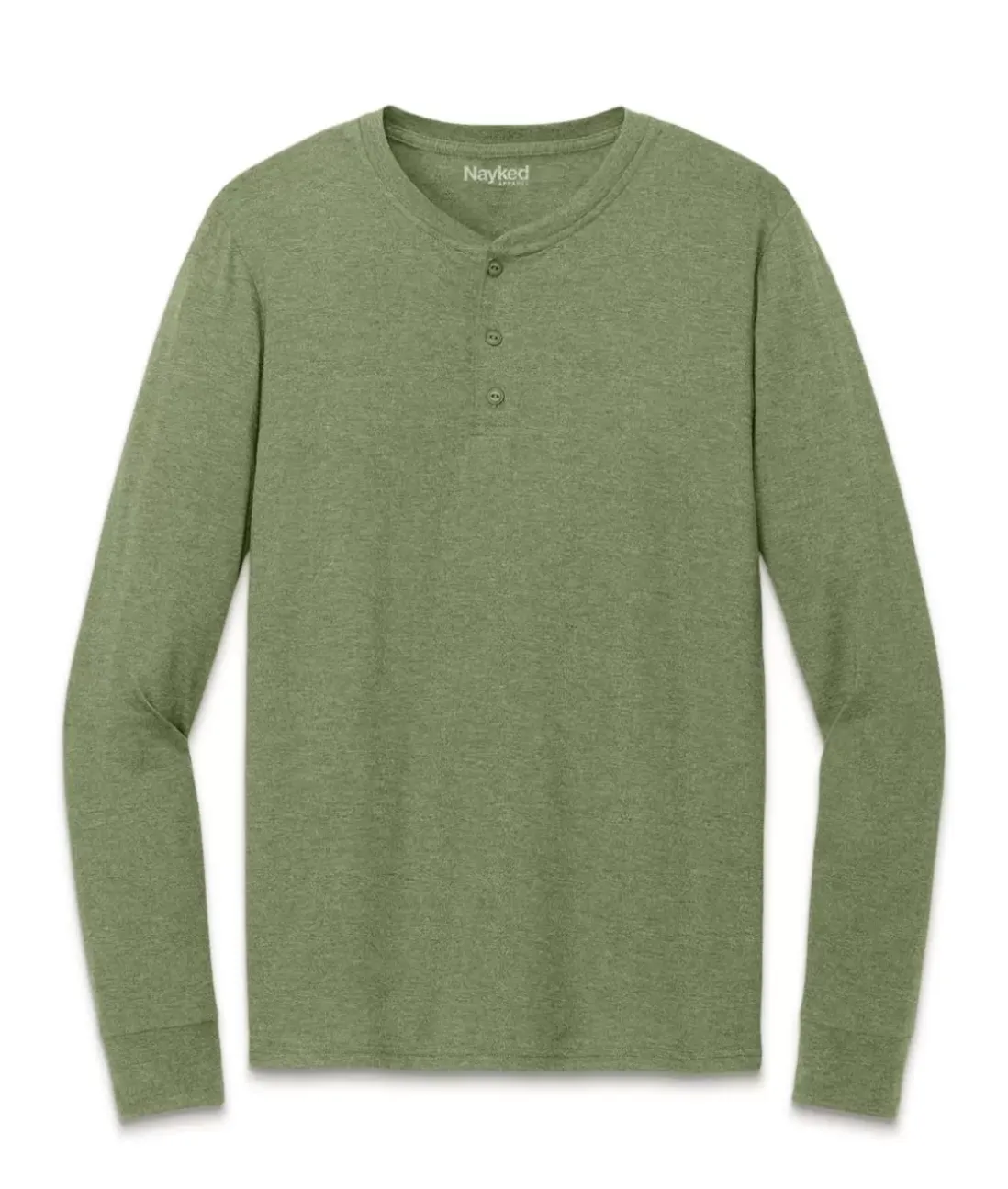 Men Nayked Apparel Shirts>Men'S Ridiculously Soft Long Sleeve Henley