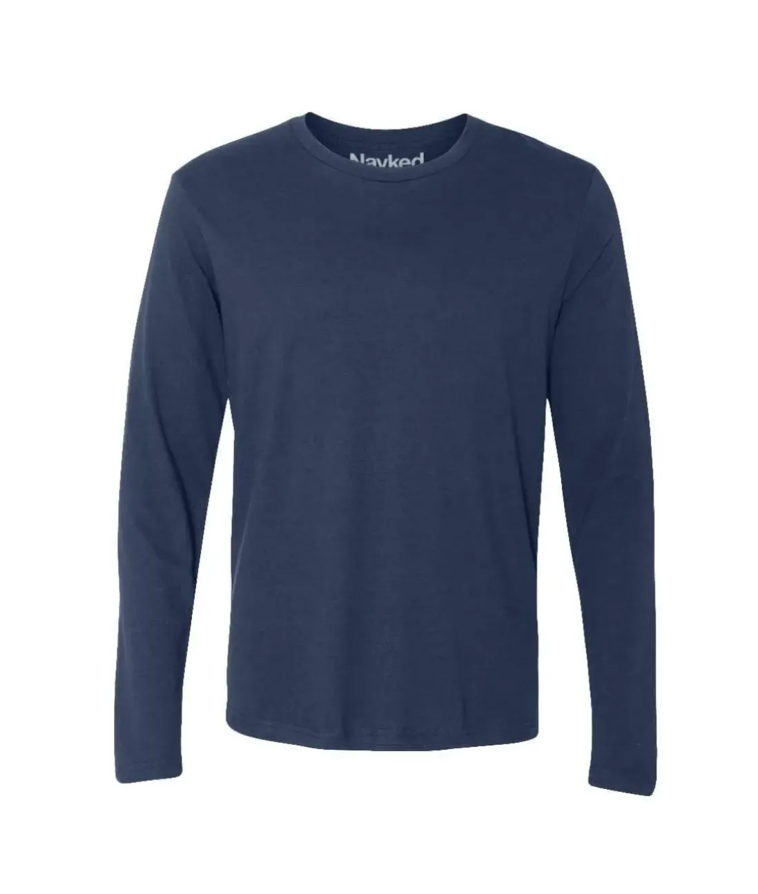 Men Nayked Apparel T-Shirts>Men'S Ridiculously Soft Long Sleeve 100% Cotton T-Shirt