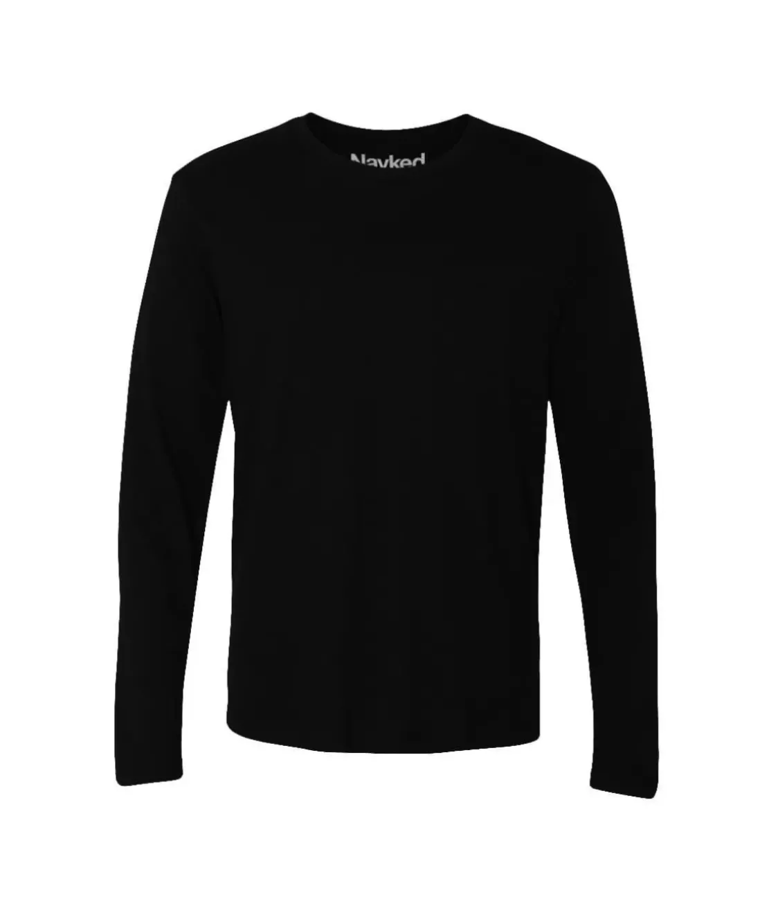 Men Nayked Apparel T-Shirts>Men'S Ridiculously Soft Long Sleeve 100% Cotton T-Shirt