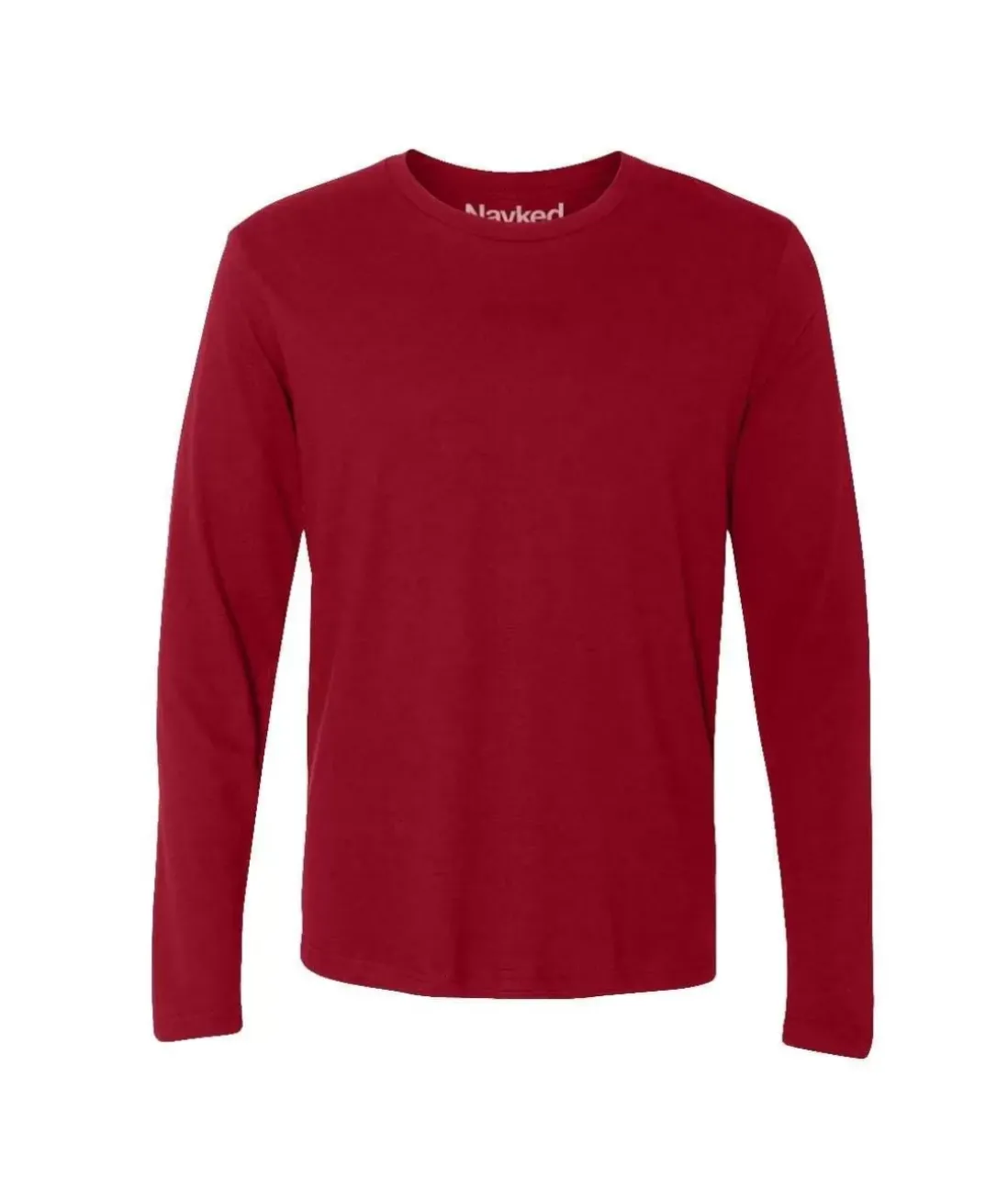 Men Nayked Apparel T-Shirts>Men'S Ridiculously Soft Long Sleeve 100% Cotton T-Shirt