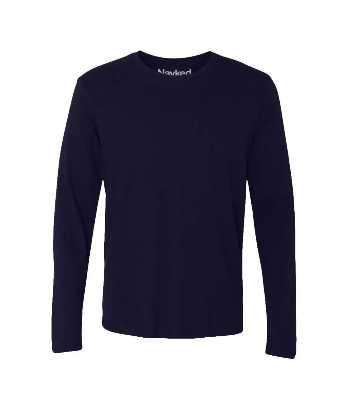 Men Nayked Apparel T-Shirts>Men'S Ridiculously Soft Long Sleeve 100% Cotton T-Shirt