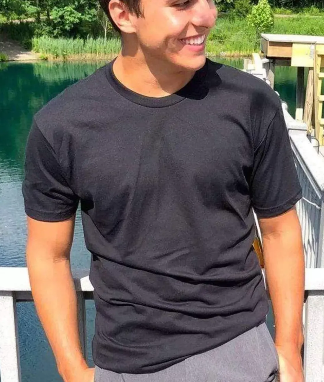 Men Nayked Apparel T-Shirts>Men'S Ridiculously Soft Midweight Crew T-Shirt | Classic