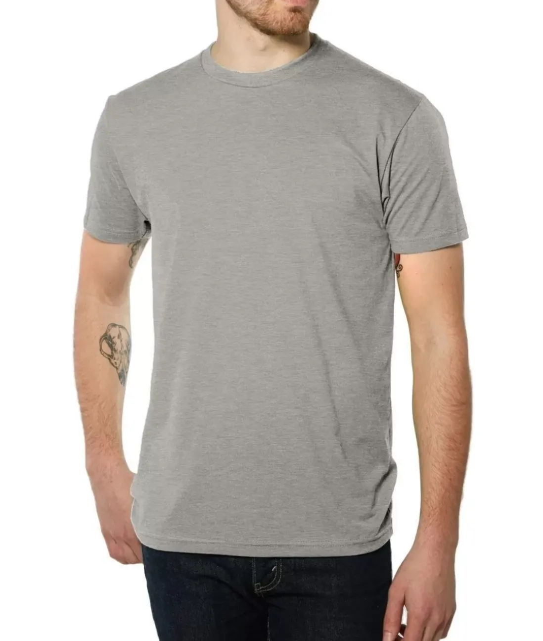 Men Nayked Apparel T-Shirts>Men'S Ridiculously Soft Midweight Crew T-Shirt | Classic