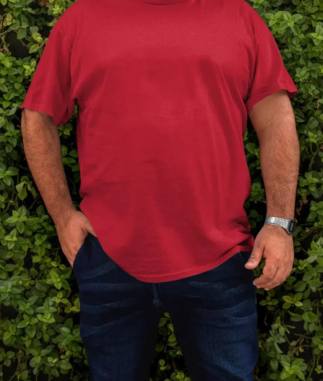 Men Nayked Apparel T-Shirts>Men'S Ridiculously Soft Midweight Big Crew T-Shirt