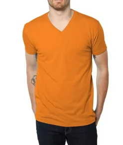 Men Nayked Apparel T-Shirts>Men'S Ridiculously Soft Midweight V-Neck