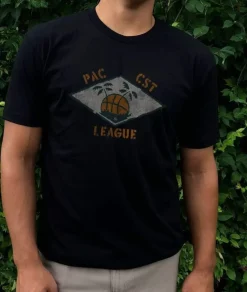 Men Nayked Apparel Shirts>Men'S Ridiculously Soft Midweight Graphic Tee | Pacific Coast League