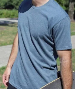 Men Nayked Apparel Shirts>Men'S Ridiculously Soft Midweight Crew T-Shirt | Classic