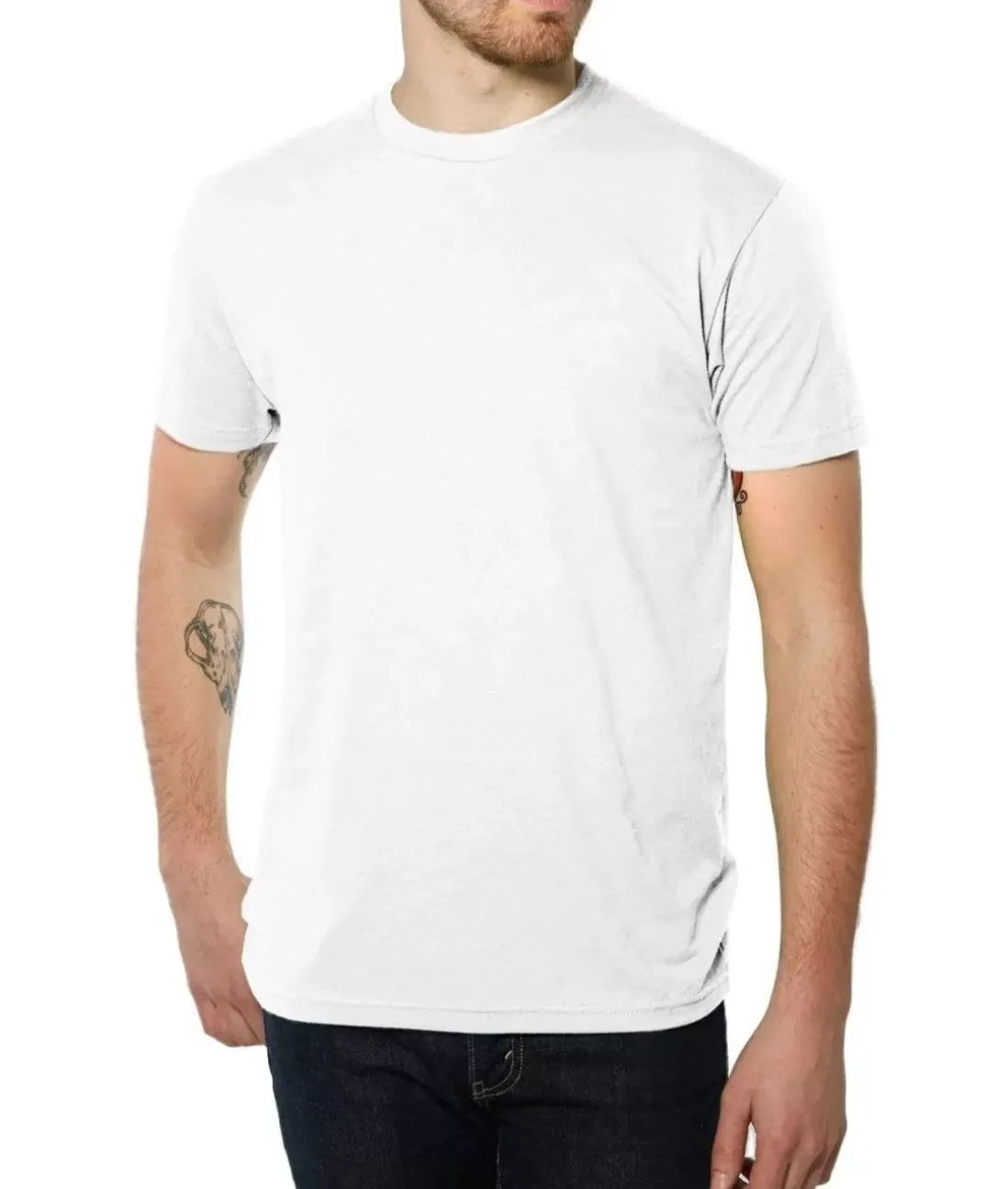 Men Nayked Apparel Shirts>Men'S Ridiculously Soft Midweight Crew T-Shirt | Classic