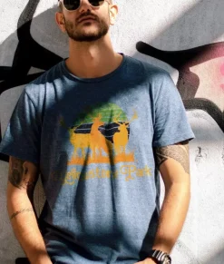 Men Nayked Apparel Shirts>Men'S Ridiculously Soft Midweight Graphic Tee | Yellowstone Park