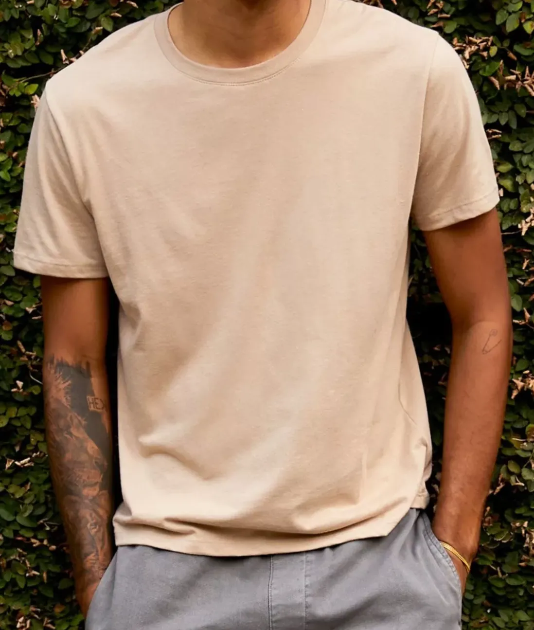 Men Nayked Apparel T-Shirts>Men'S Ridiculously Soft Modal Recycled Short Sleeve T-Shirt