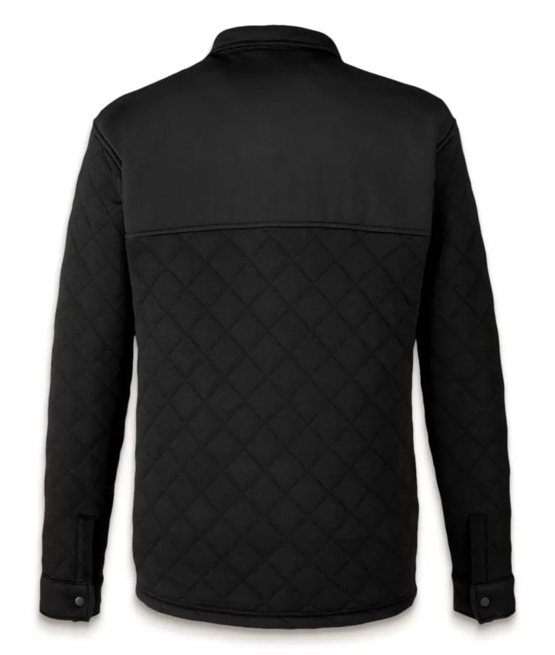Men Nayked Apparel Shirts>Men'S Ridiculously Soft Quilted Shirt Jacket
