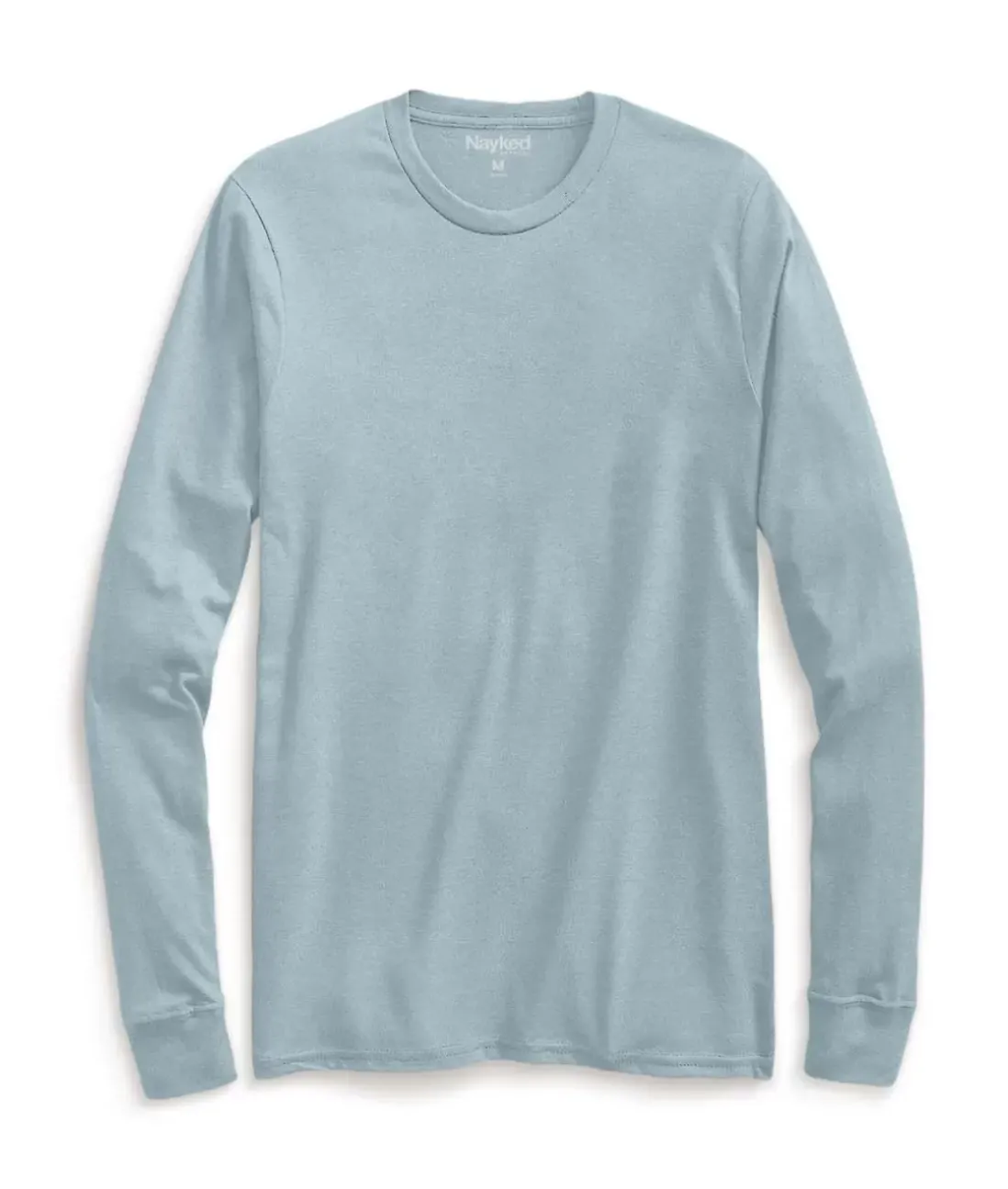 Men Nayked Apparel Shirts>Men'S Ridiculously Soft Recycled Lightweight Long Sleeve T-Shirt