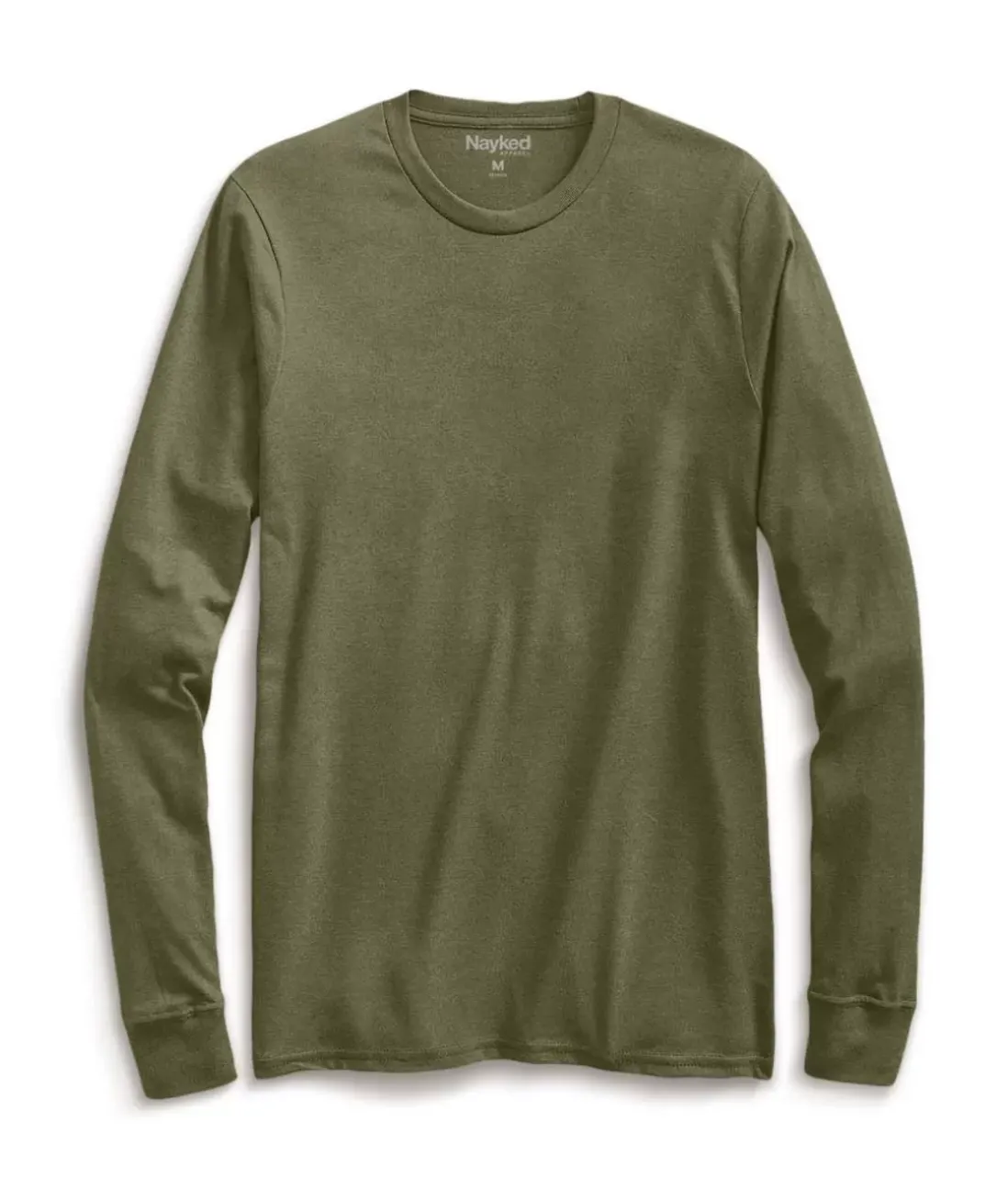 Men Nayked Apparel Shirts>Men'S Ridiculously Soft Recycled Lightweight Long Sleeve T-Shirt