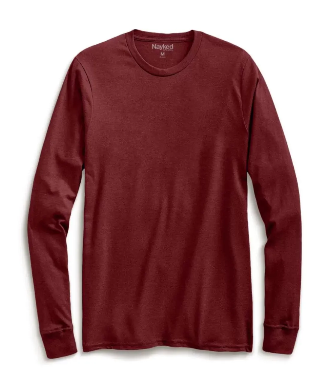 Men Nayked Apparel T-Shirts>Men'S Ridiculously Soft Recycled Lightweight Long Sleeve T-Shirt
