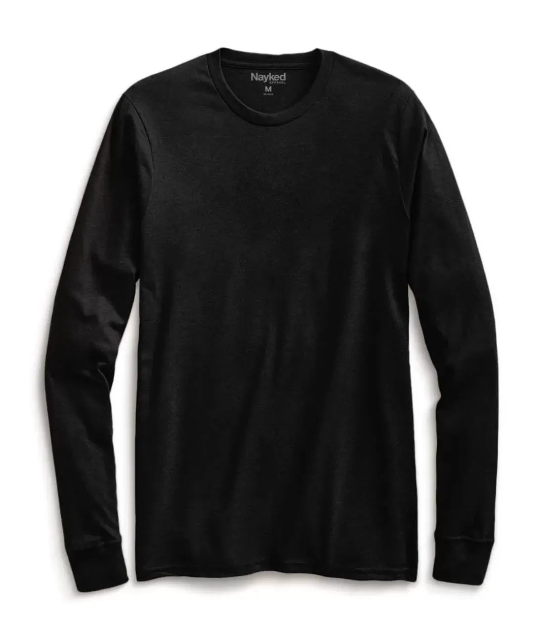Men Nayked Apparel T-Shirts>Men'S Ridiculously Soft Recycled Lightweight Long Sleeve T-Shirt
