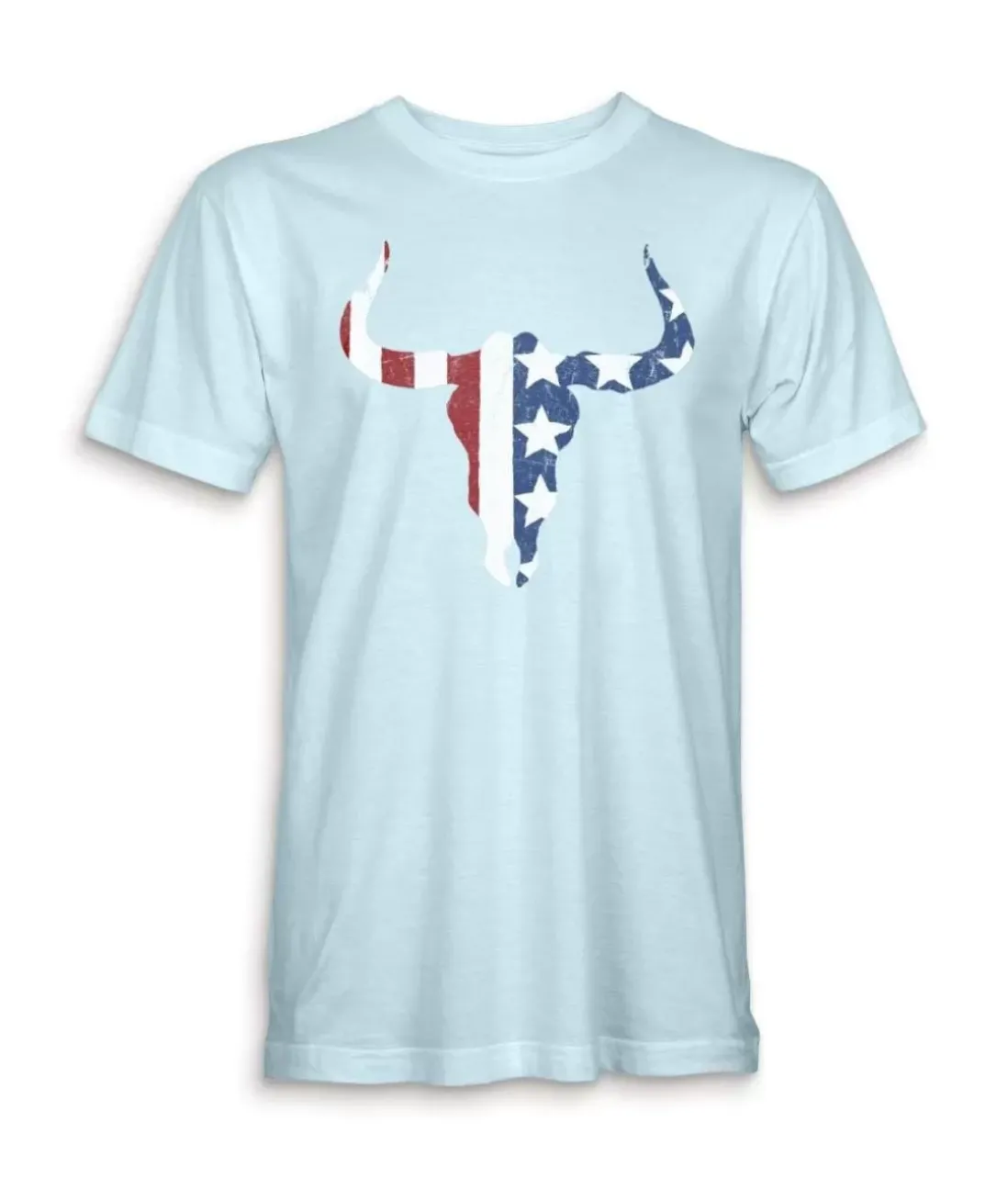 Men Nayked Apparel Shirts>Men'S Ridiculously Soft Sueded Graphic Tee | Bull