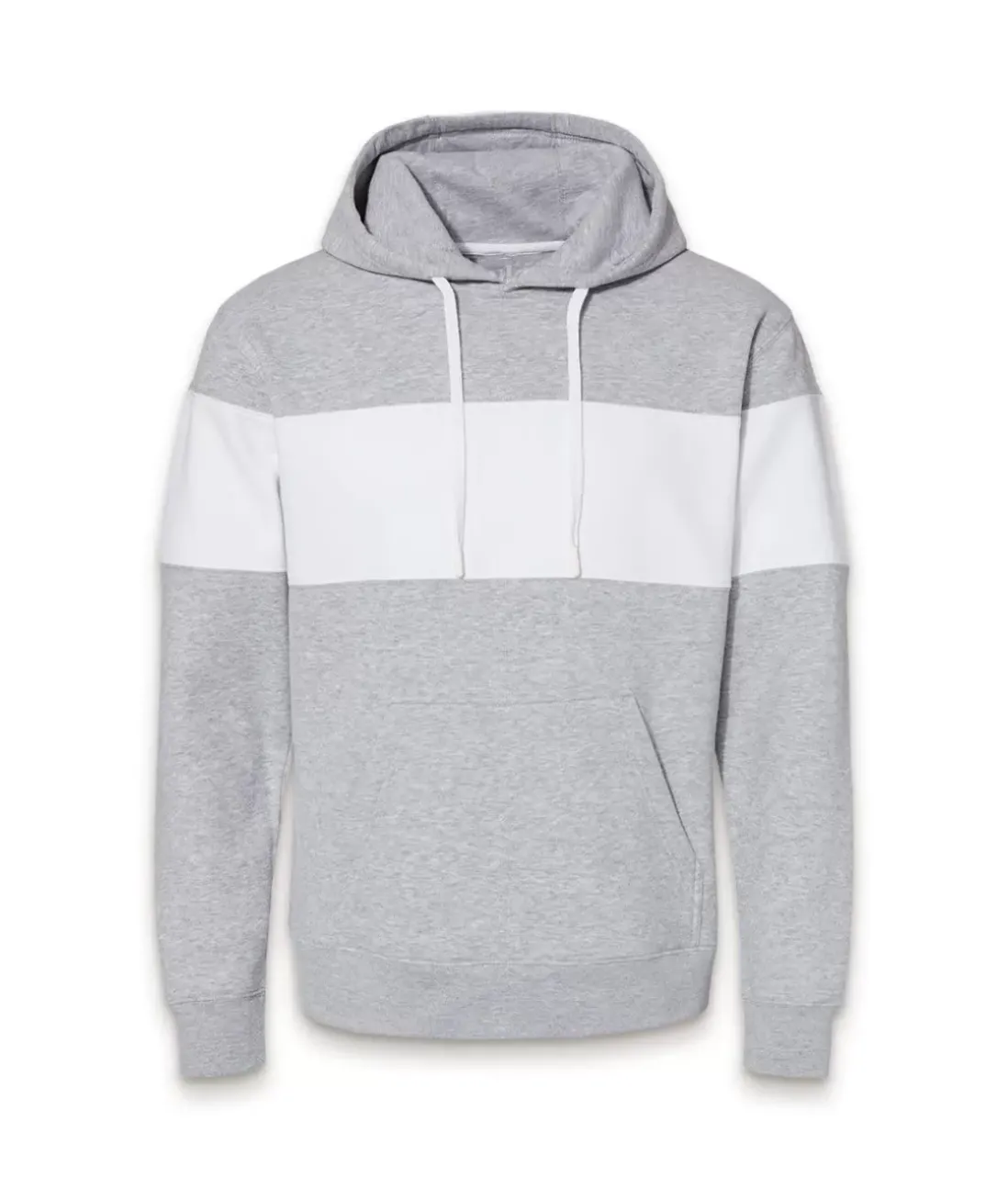 Men Nayked Apparel Shirts>Men'S Ridiculously Soft Sueded Fleece Varsity Block Hoodie