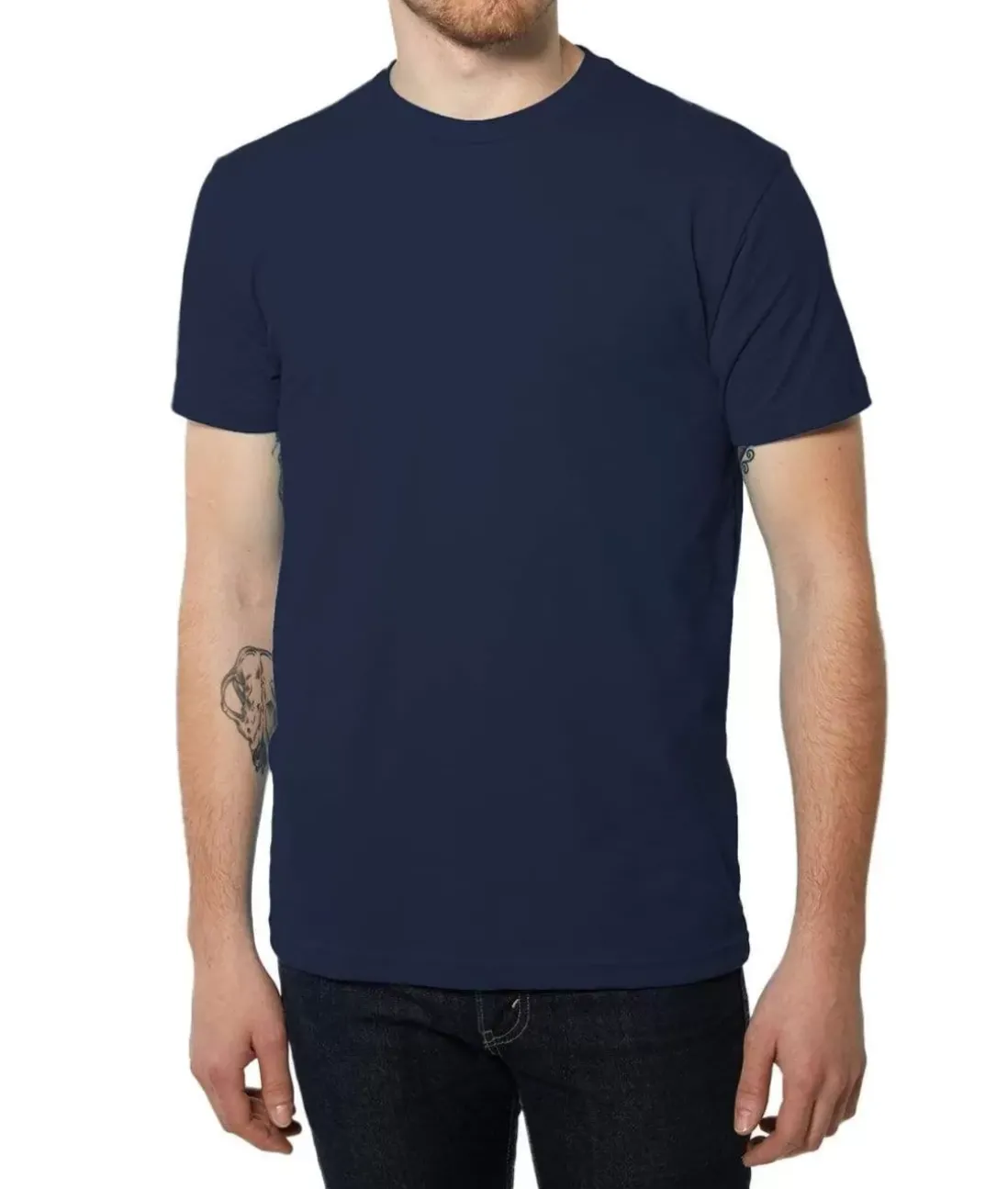 Men Nayked Apparel Shirts>Men'S Ridiculously Soft Sueded Crew T-Shirt | Classic