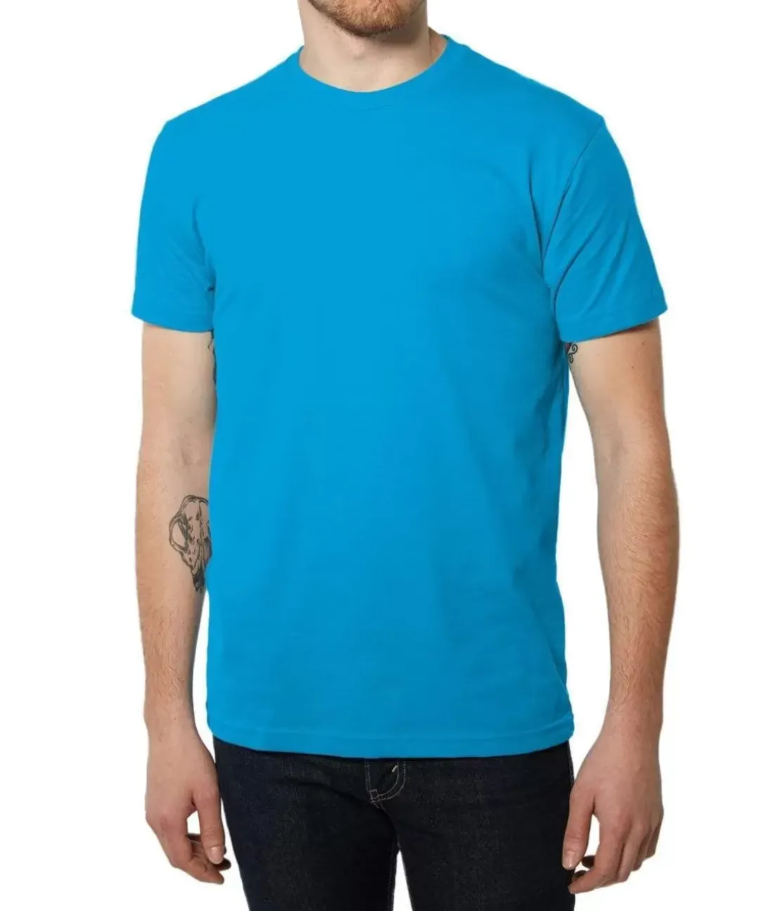 Men Nayked Apparel Shirts>Men'S Ridiculously Soft Sueded Crew T-Shirt | Classic