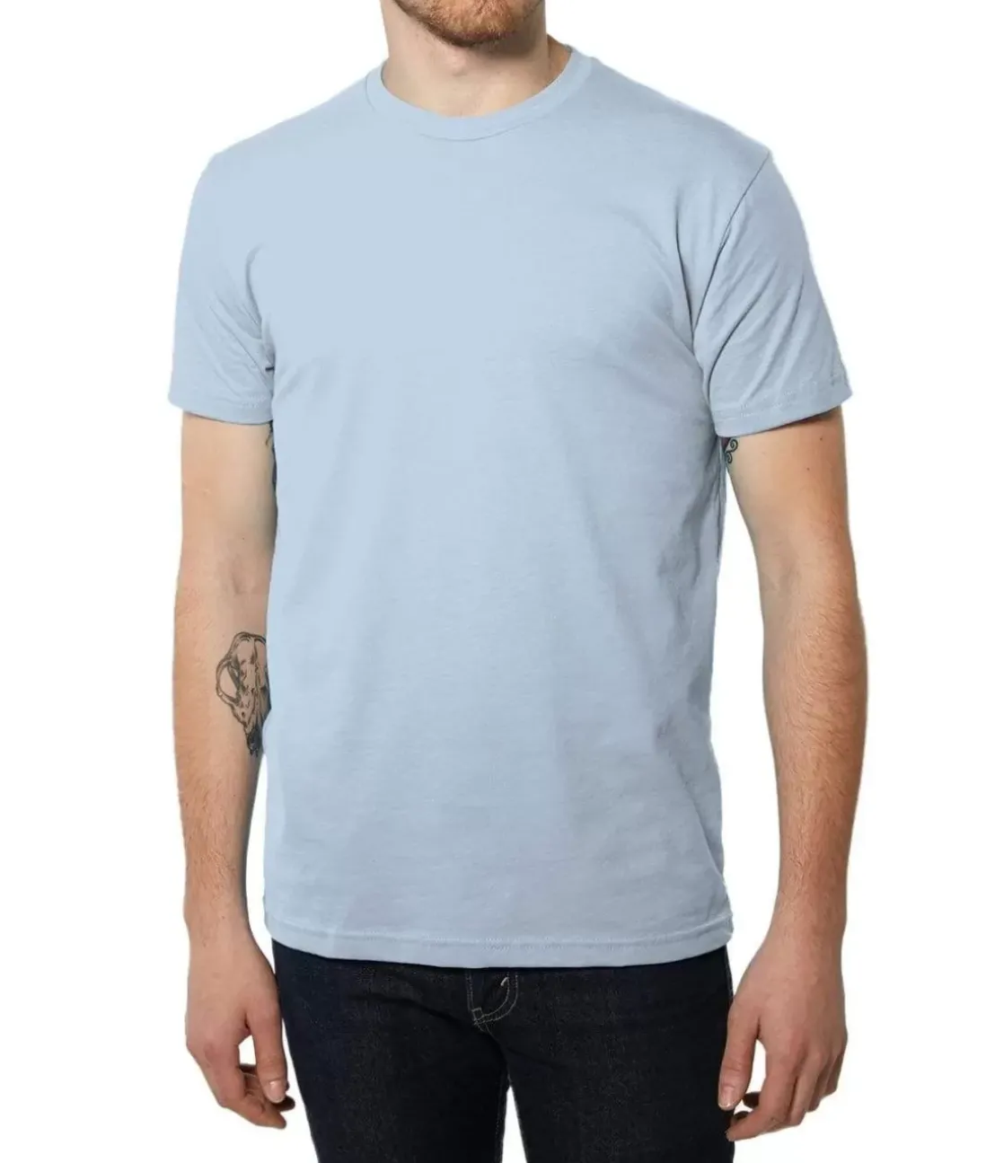 Men Nayked Apparel Shirts>Men'S Ridiculously Soft Sueded Crew T-Shirt | Classic