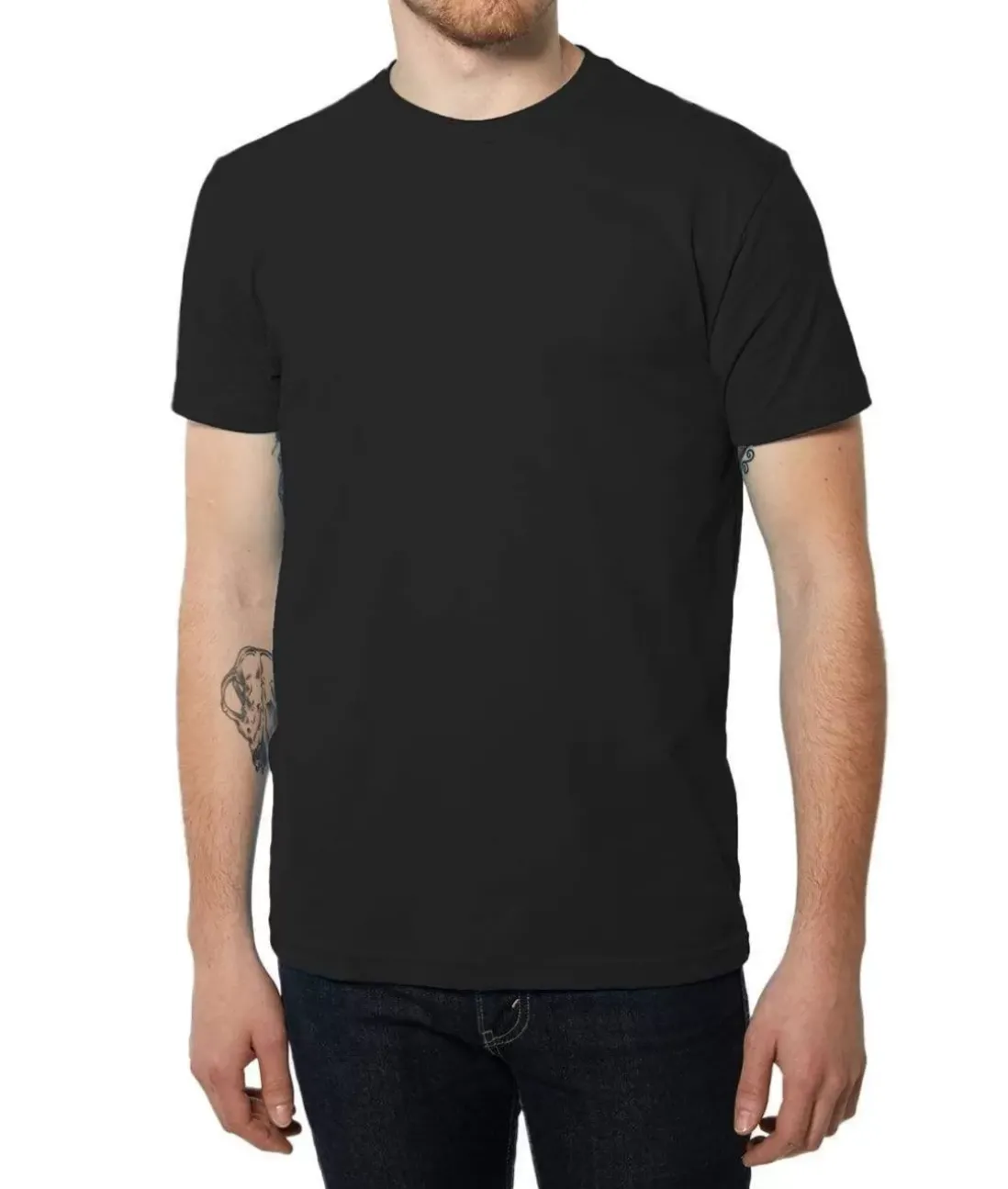 Men Nayked Apparel Shirts>Men'S Ridiculously Soft Sueded Crew T-Shirt | Classic
