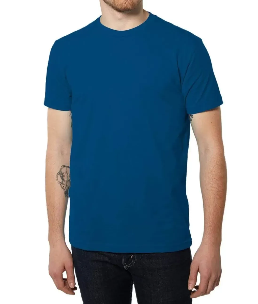 Men Nayked Apparel Shirts>Men'S Ridiculously Soft Sueded Crew T-Shirt | Classic
