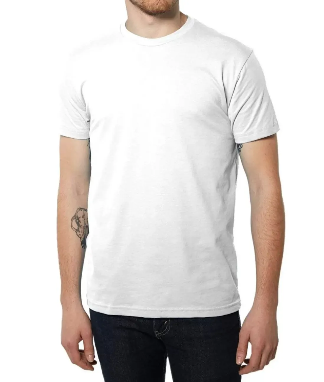 Men Nayked Apparel Shirts>Men'S Ridiculously Soft Sueded Crew T-Shirt | Classic