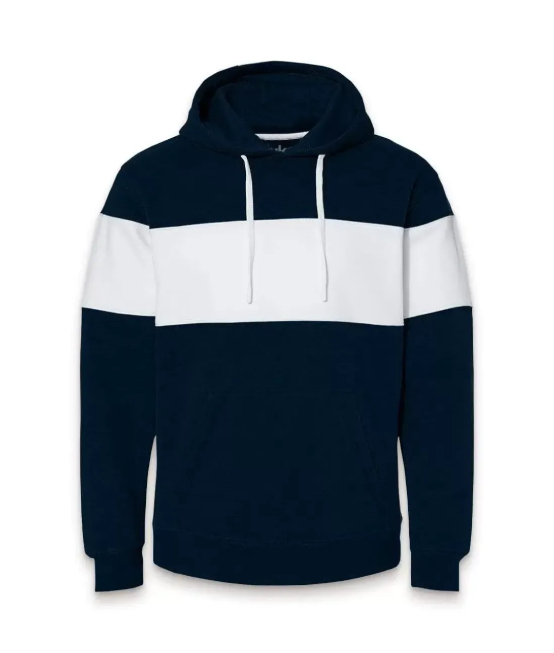 Men Nayked Apparel Hoodies & Sweatshirts>Men'S Ridiculously Soft Sueded Fleece Varsity Block Hoodie