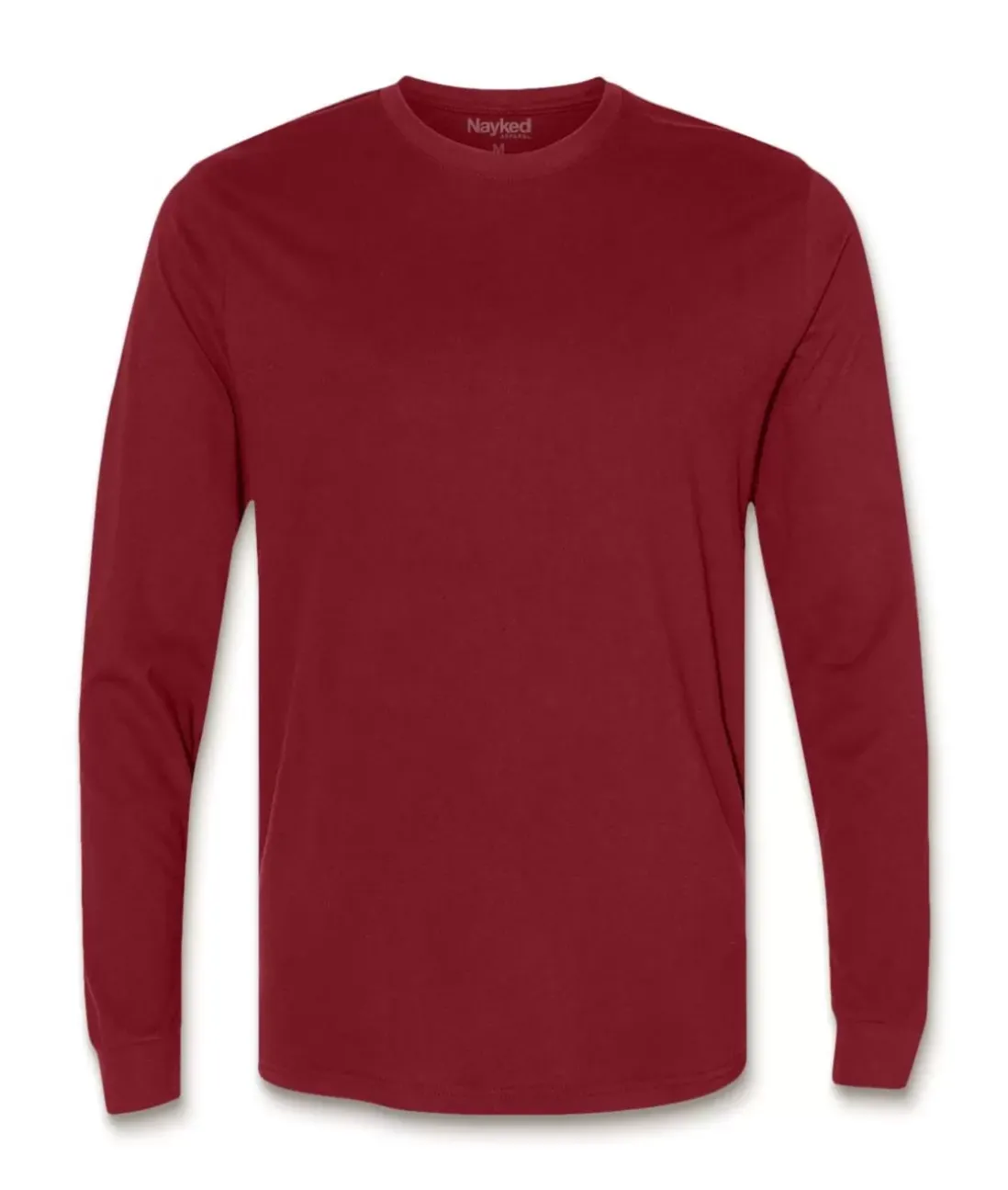 Men Nayked Apparel Shirts>Men'S Ridiculously Soft Sueded Long Sleeve T-Shirt