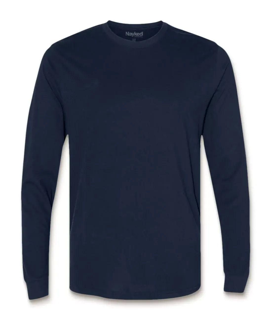Men Nayked Apparel Shirts>Men'S Ridiculously Soft Sueded Long Sleeve T-Shirt