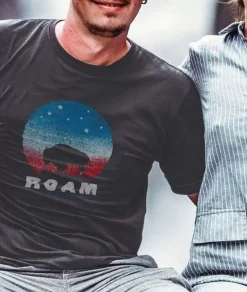 Men Nayked Apparel T-Shirts>Men'S Ridiculously Soft Sueded Graphic Tee | Roam