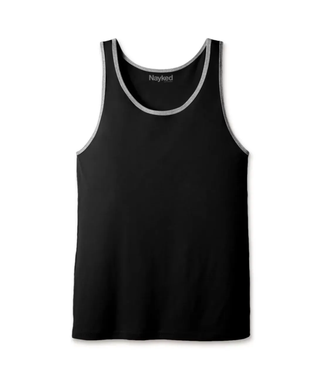 Men Nayked Apparel Tanks>Men'S Ridiculously Soft Two-Tone Lightweight Tank Top