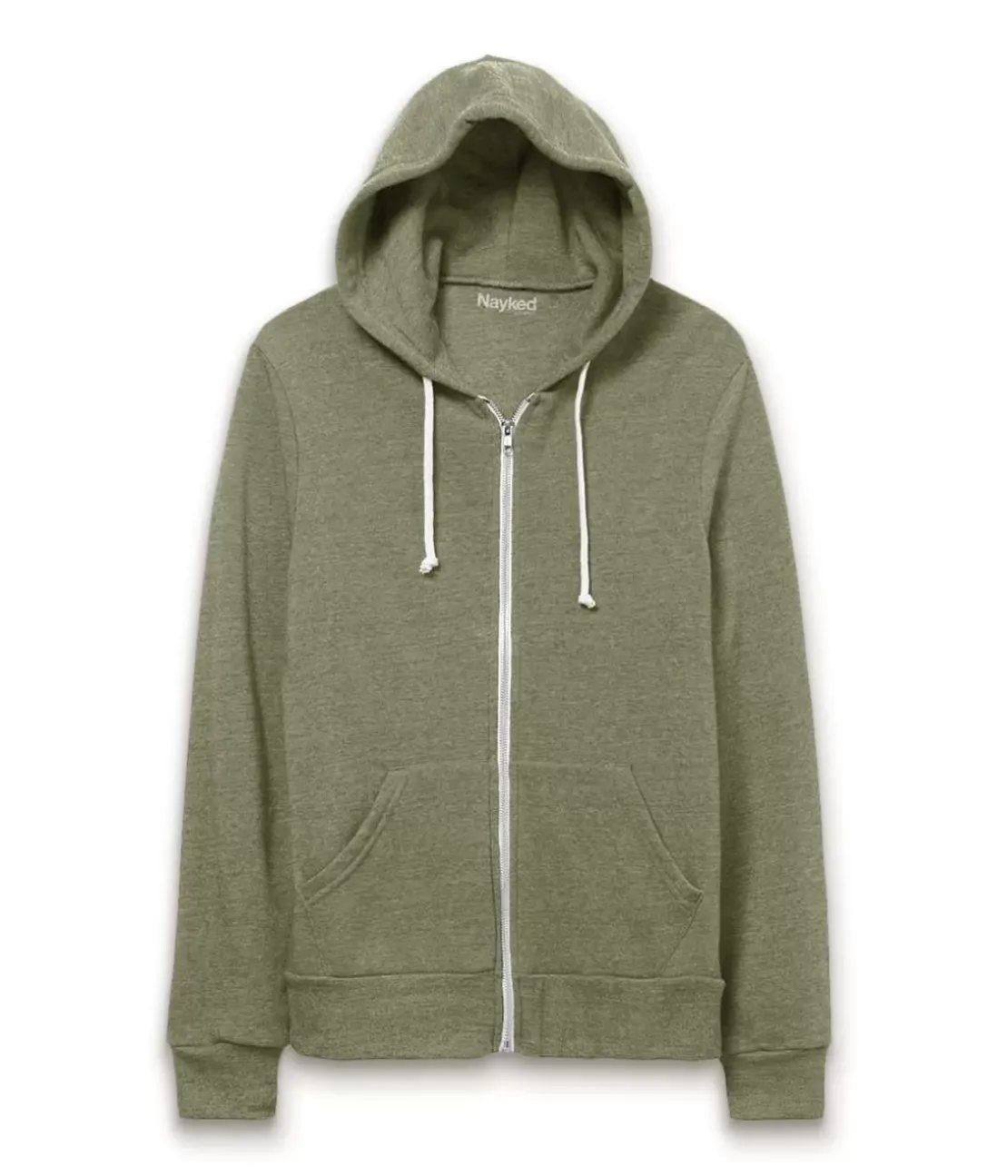 Men Nayked Apparel Hoodies & Sweatshirts>Men'S Ridiculously Soft Vintage Recycled Fleece Full-Zip Hoodie