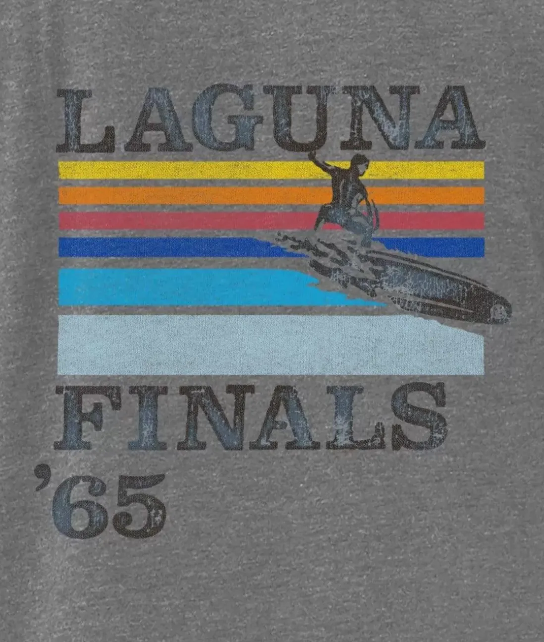 Men Nayked Apparel T-Shirts>Men'S Ridiculously Soft Vintage Graphic T-Shirt | Laguna Finals