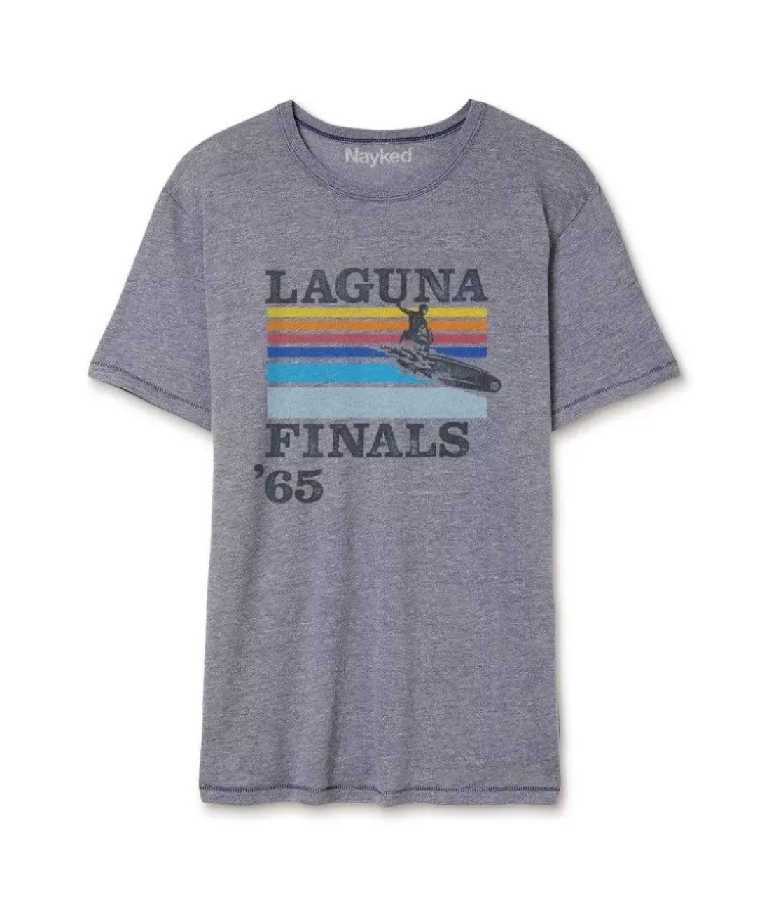 Men Nayked Apparel T-Shirts>Men'S Ridiculously Soft Vintage Graphic T-Shirt | Laguna Finals