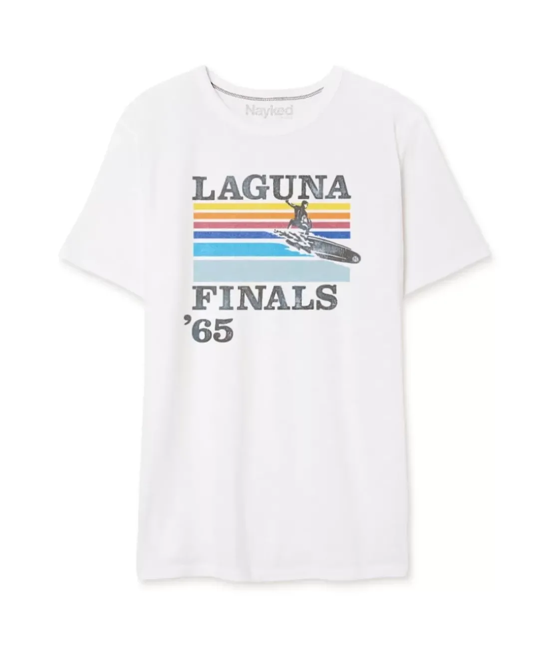 Men Nayked Apparel T-Shirts>Men'S Ridiculously Soft Vintage Graphic T-Shirt | Laguna Finals
