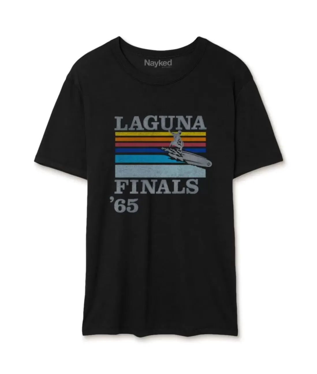 Men Nayked Apparel T-Shirts>Men'S Ridiculously Soft Vintage Graphic T-Shirt | Laguna Finals