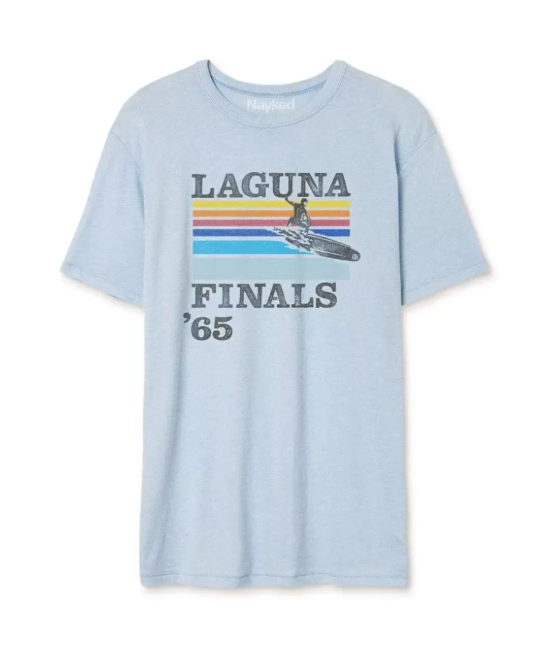 Men Nayked Apparel T-Shirts>Men'S Ridiculously Soft Vintage Graphic T-Shirt | Laguna Finals