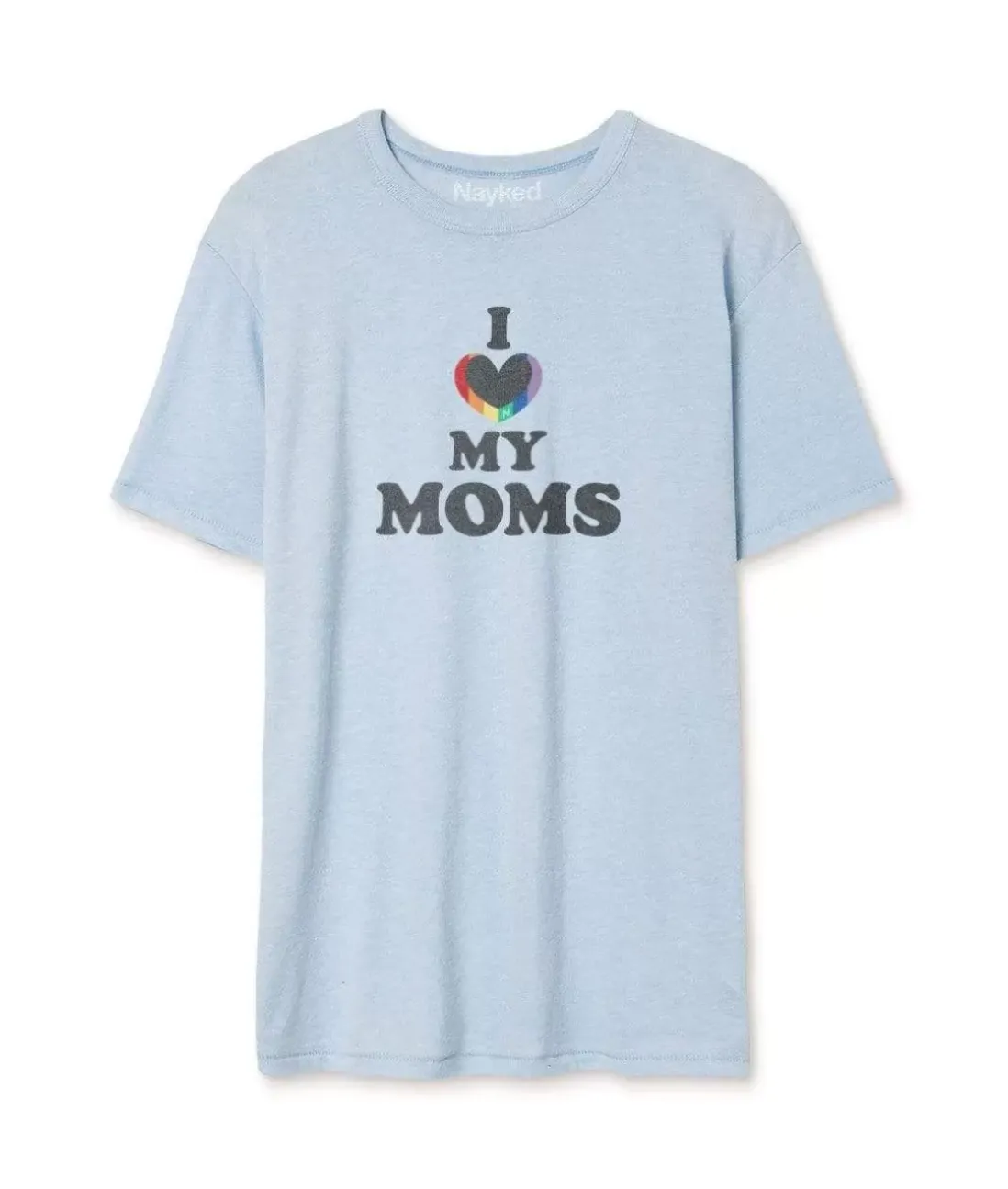 Men Nayked Apparel T-Shirts>Men'S Ridiculously Soft Vintage Graphic T-Shirt | I Love My Moms