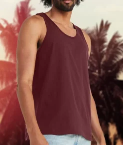 Men Nayked Apparel Tanks>Men'S Soft 100% Cotton Lightweight Tank Top