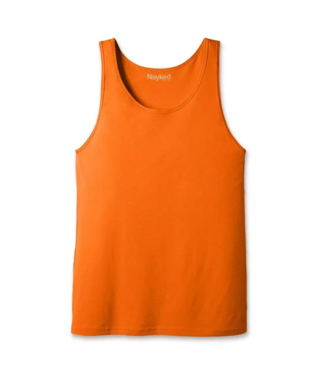 Men Nayked Apparel Tanks>Men'S Soft 100% Cotton Lightweight Tank Top