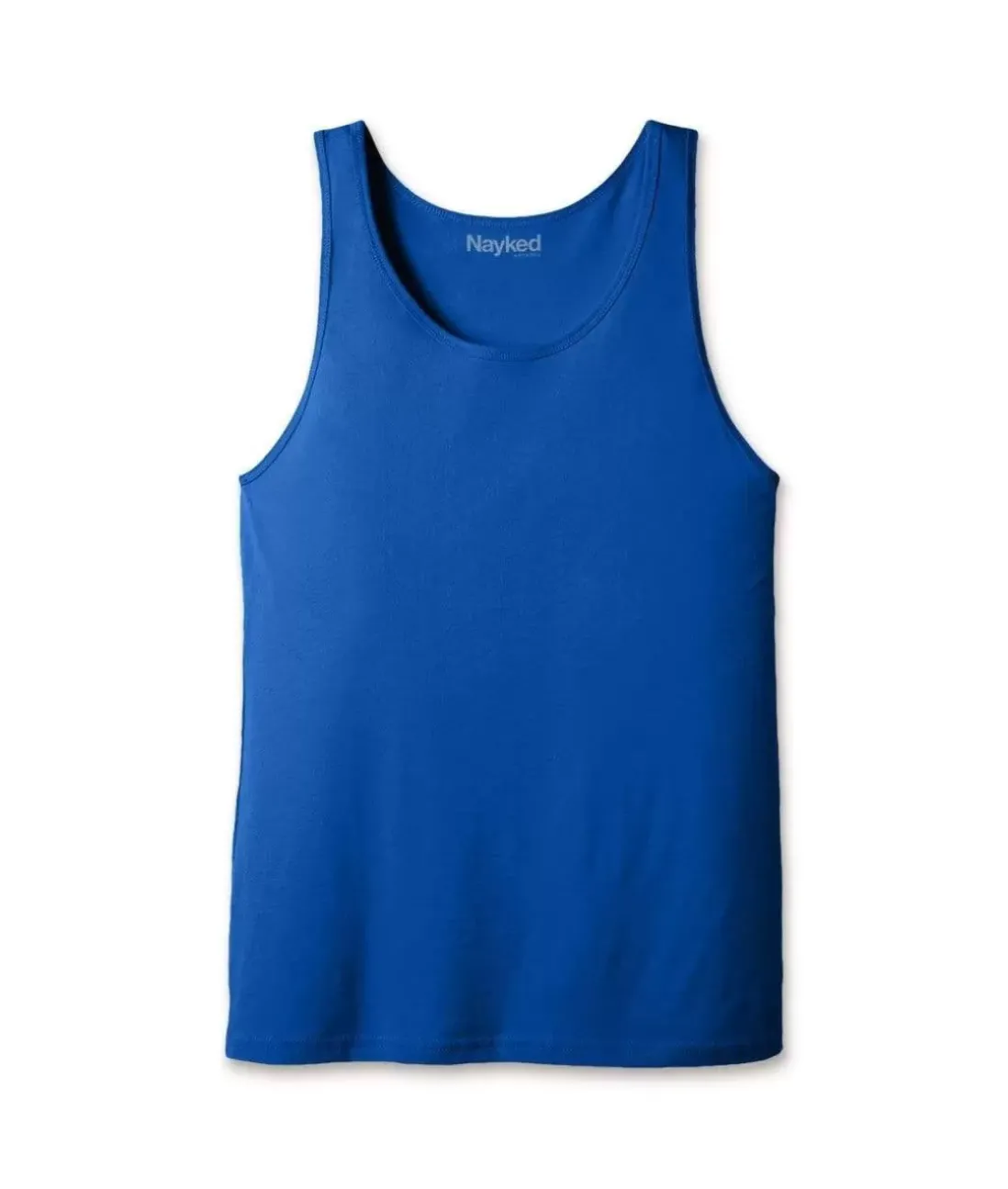 Men Nayked Apparel Tanks>Men'S Soft 100% Cotton Lightweight Tank Top