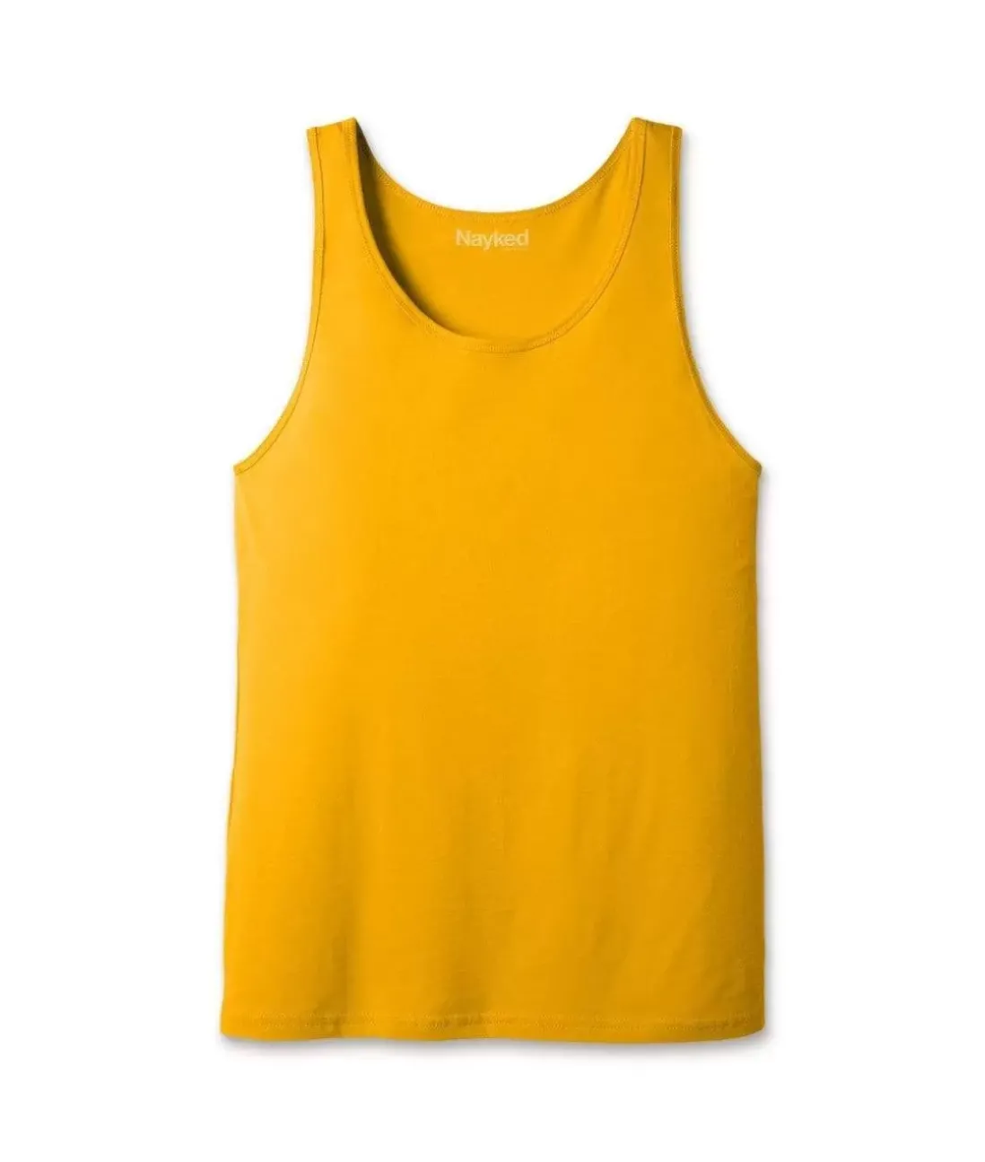 Men Nayked Apparel Tanks>Men'S Soft 100% Cotton Lightweight Tank Top