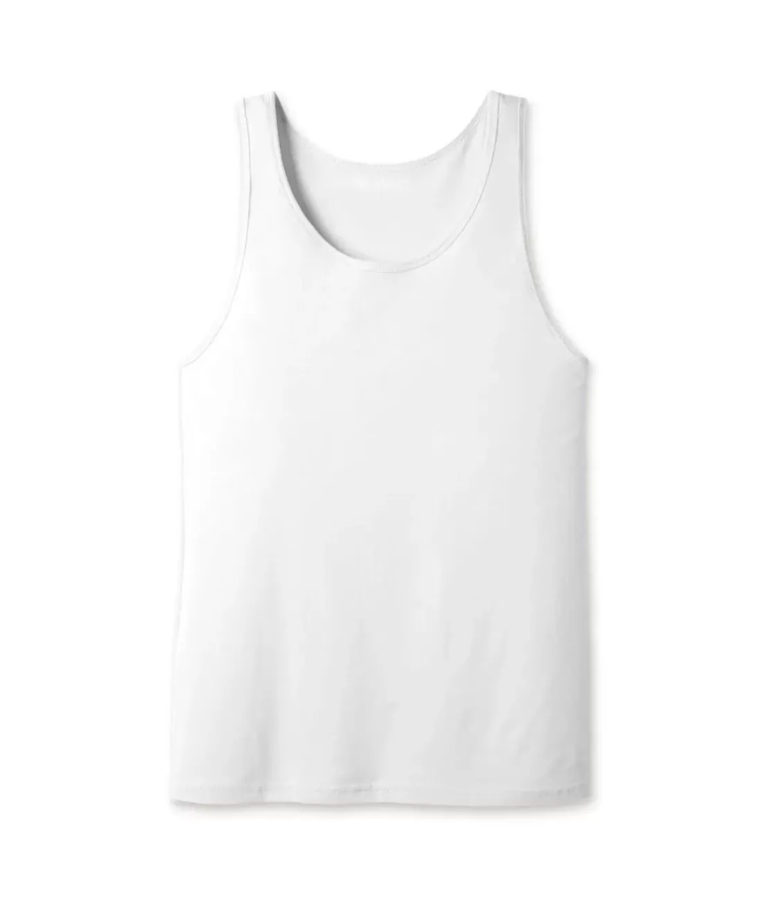 Men Nayked Apparel Shirts>Men'S Soft 100% Cotton Lightweight Tank Top