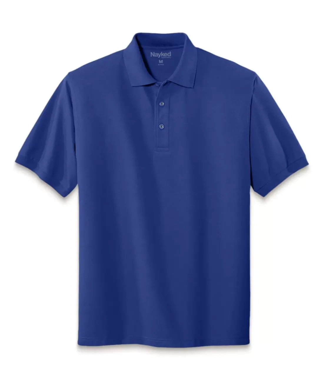 Men Nayked Apparel Polos>Men'S Soft Big Pique Polo Shirt
