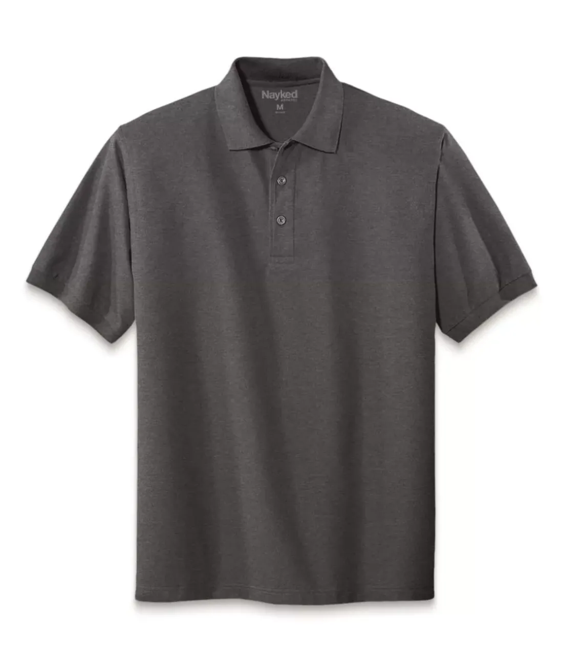 Men Nayked Apparel Polos>Men'S Soft Big Pique Polo Shirt