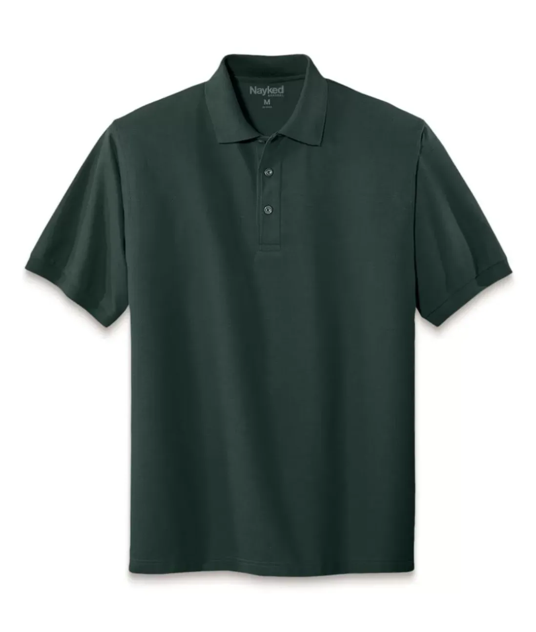 Men Nayked Apparel Polos>Men'S Soft Big Pique Polo Shirt
